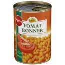 Tomatb&oslash;nner bx 425g Nora