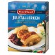 Juletallerken m/ribbe, medisterkake, julepølse, rødkål og poteter 630g Fjordland