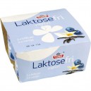 Yoghurt bl&aring;b&aelig;r og vanilje laktosefri 4x125g Tine