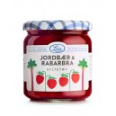 Jordb&aelig;r & rabarbra syltet&oslash;y 420g Lisa